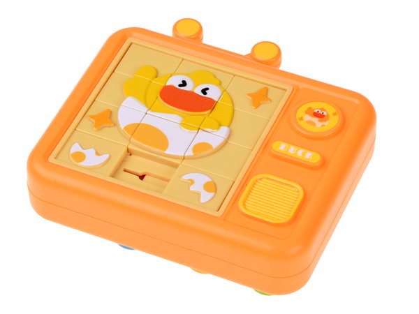 DLA DZIECI INTERAKTYWNE  PUZZLE KURCZAK 