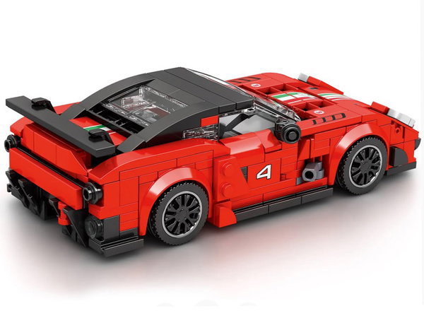 DLA DZIECI CZERWONE SPORTOWE AUTO 