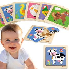 DLA DZIECI  ZABAWKA EDUKACYJNA PUZZLE