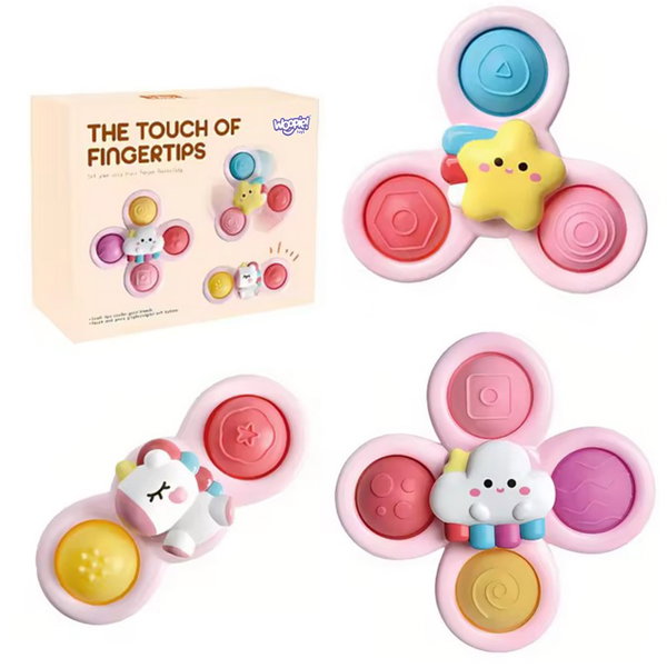 DLA DZIECI RÓŻOWY SPINNER 