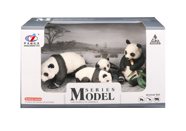 DLA DZIECI PANDA ZESTAW  FIGURKI 