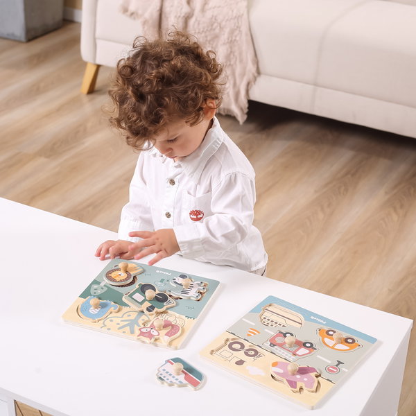 DLA DZIECI PUZZLE DREWNIANE 
