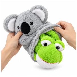 DLA DZIECI 2W1 MASKOTKA PLUSZOWY KOALA 