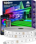 AILBTON Taśma LED 30 m RGB IP68 – APP i pilot, muzyka, timer
