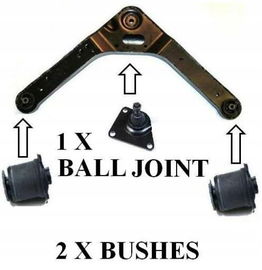 Sworzeń + Tuleje Sierżanta A wahacza Jeep Grand Cherokee II WJ WG 99-04