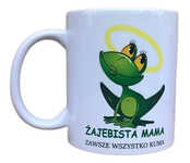 Kubek DZIEŃ MATKI Żajebista Mama + kartonik