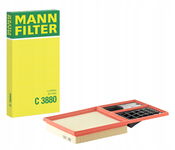 MANN-FILTER C 3880 Filtr powietrza - SAMOCHODY OSOBOWE + DOSTAWCZE