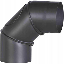 FireFix R150/B Kolanko rury piecowej ze stali o grubości 2 mm