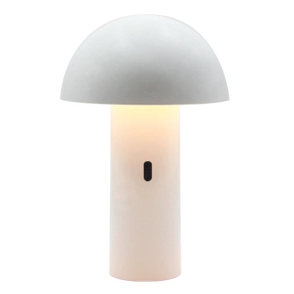 Bezprzewodowa ściemniana lampa stołowa LED H28 cm TOD WHITE
