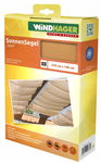 WINDHAGER 10876 ŻAGIEL PRZECIWSŁONECZNY BEŻOWY 270x140 CM 134627