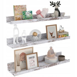 Półka ścienna 60 cm Zestaw 3 sztuk EXYGLO