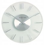 NeXtime Zegar ścienny "Stripe" cichy, okrągły 31 cm