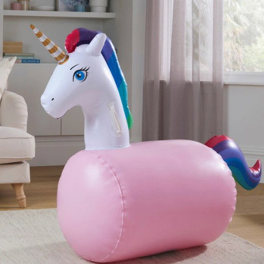 Nadmuchiwany Jednorożec do skakania skoczek Unicorn