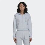 ADIDAS Błękitna bluza CROPPED TT HF6765 (36)