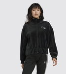 ADIDAS Czarna welurowa bluza TRACK TOP GN3060 (34)