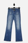 VERO MODA Niebieskie jeansowe dzwony (29/30)