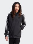 ADIDAS Czarna bluza logo zamek (XS)