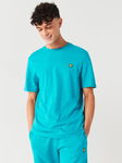 LYLE SCOTT Niebieski t-shirt logo (S)