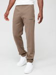 ARMANI EXCHANGE Khaki spodnie dresowe logo (S)