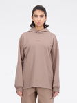 NEW BALANCE Brązowa logowana bluza (XS)