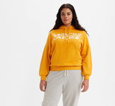 LEVI'S Pomarańczowa bluza nadruk GOLD TAB (2XL)