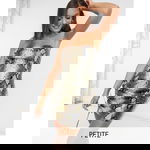 MISSGUIDED PETITE Ołówkowa sukienka wzór (36)
