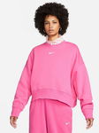 NIKE Różowa bluza oversize haft (2XL)