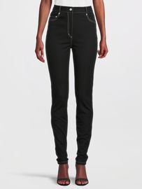 M05CH1N0 JEANS Czarne jeansy rurki (32)