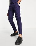 ASO DESIGN Granatowe spodnie skinny (W30L32)