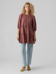 VERO MODA Brudny róż tunika haft (S)