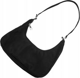 Mini torebka damska czarna dla nastolatki, do małej czarnej