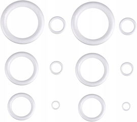 Oponki styropianowe 12 szt. DIY obręcz do ozdabiania, wianek święta wesela