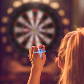 Rzutki Rose Kuli 12 szt. - czerwony zestaw 24gram