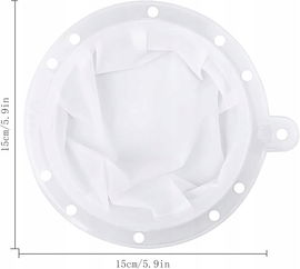 Sitko do lejka kuchennego, Filtr