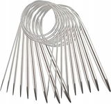 Zestaw do robienia na drutach ze stali nierdzewneJ 9szt od 2.5mm do 10.0mm