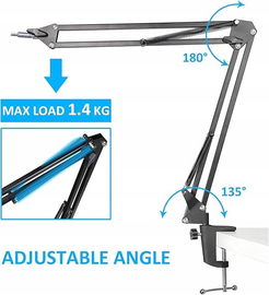 Statyw ramię biurkowe do mikrofonu Youshares Statyw z mocowaniem do biurka