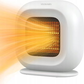 Ceramiczny termowentylator energooszczędny, cichy - 1500 W, ogrzewanie