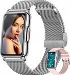 Smart watch Zegarek sportowy Kesasohe Smart Watch SREBRNY I RÓŻOWY