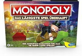 Gra planszowa Hasbro MONOPOLY NAJDŁUŻSZA GRA NA ŚWIECIE - WERSJA NIEMIECKA