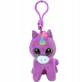 MASKOTKA BEANIE BOOS FIOLETOWY JEDNOROŻEC ROSETTE BRYLOCZEK ORYGINALNA TY