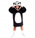 SZLAFROK BLUZA Z KAPTUREM OVERSIZE DZIECKO MIŚ PANDA COZY NOXXIEZ 7-14 LAT