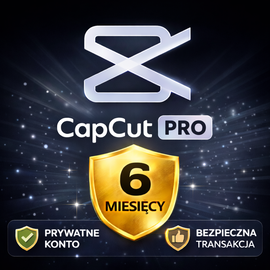 CapCut Pro | 6 MIESIĄC | 180 DNI