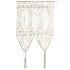 vidaXL Zasłona z makramy, 140 x 240 cm, bawełna