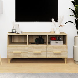 vidaXL Szafka pod telewizor, dąb sonoma, 102x36x50 cm