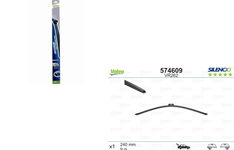 Pioro Wycieraczki Tyl 240 Vr262 574609 Płaska Citroen C5 Clio 4 10-