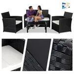 SALVA Zestaw MEBLE OGRODOWE technorattan SOFA SET