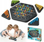 TRIGGLE BOARD GAME CHAIN TRIANGLE CHESS GAME, DESKTOP INTERACTIVE GAME 3D