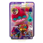 Zestaw Polly Pocket Trolls Trole zamykany domek Poppy HKV39