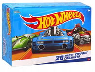 HOT WHEELS DWUDZIESTOPAK ZESTAW 20 AUTEK resoraków w skali 1:64 DXY59