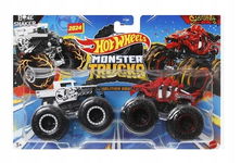 Hot Wheels Monster Trucks Dwupak Bone Shaker Skelesaurus HWN53 - 2 auta